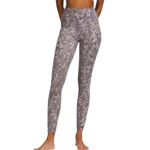 Lululemon Align High-Rise Pant with Pockets 28" Hideaway Camo Lunar Rock Size 4